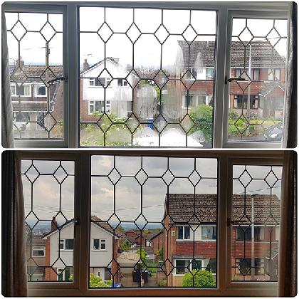 Misted double glazed units replaced
